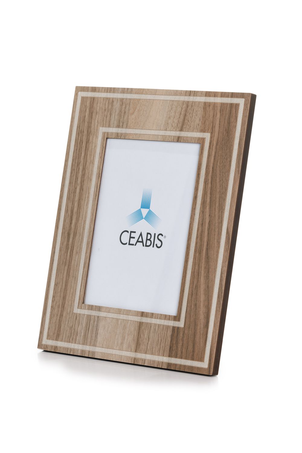 Wooden frame with double edge - oak finishing