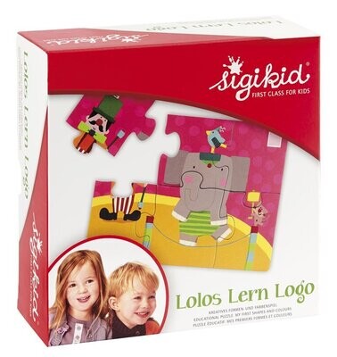 SIGIKID Puzzle 30 teilig Lolos Lern Logo