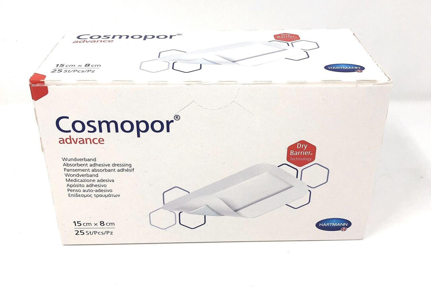 Cosmopor Advance 15cm x 8cm (25 Stück)