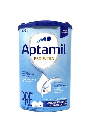 Aptamil Pronutra PRE Anfangsmilch
-von Geburt an-
800g