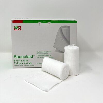 Raucolast elastische Fixierbinde
20 x (6cm x 4m)
