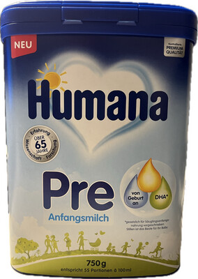 HUMANA PRE Anfangsmilch 750g Dose