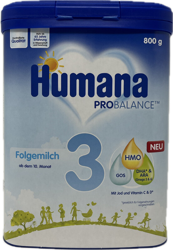 HUMANA 3 Folgemilch  800g Dose