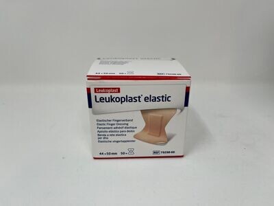 Fingerpflaster, Elastischer Verband, Leukoplast elastic 44x50mm, Inhalt 50 Stück