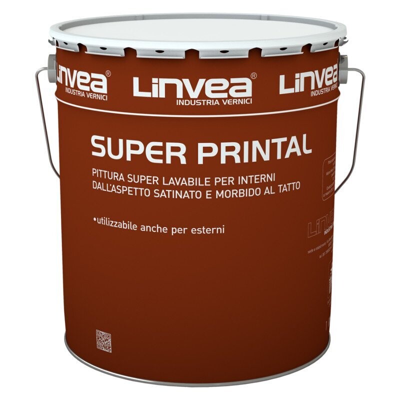 Idropittura super lavabile satinato SUPER PRINTAL - LINVEA Idropittura super lavabile satinato SUPER PRINTAL - LINVEA