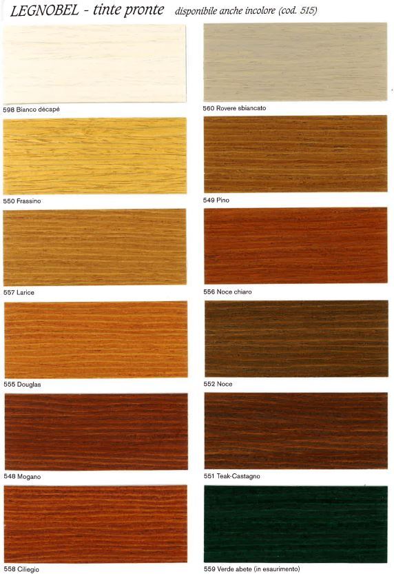 Impregnante per legno ad acqua per esterni ed interni, LEGNOBEL - Tassani - Vernici Store