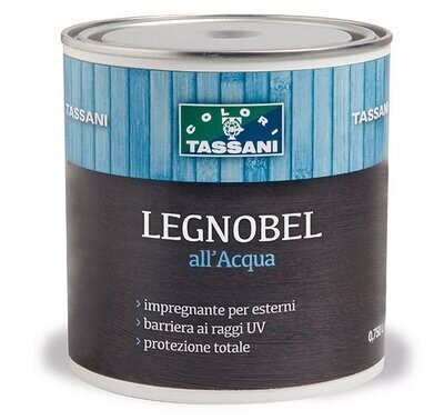 Impregnante per legno ad acqua per esterni ed interni, LEGNOBEL - Tassani - Vernici Store
