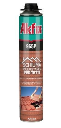 Schiuma Poliuretanica per Tegole 965P / 965, Akfix - Vernici Store