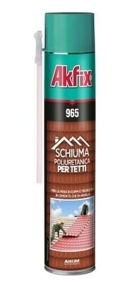 Schiuma Poliuretanica per Tegole 965P / 965, Akfix - Vernici Store