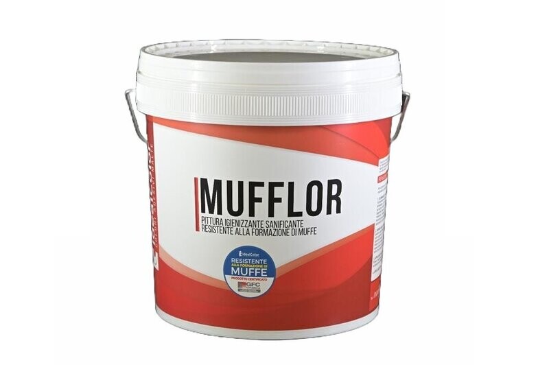 Pittura antimuffa per interno, Mufflor.