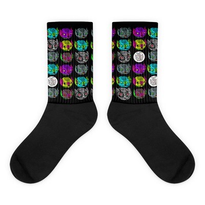 SOCKS BLACK LOGO