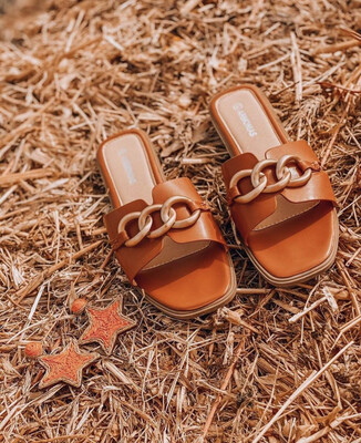 Sandalia camel Sandalia camel