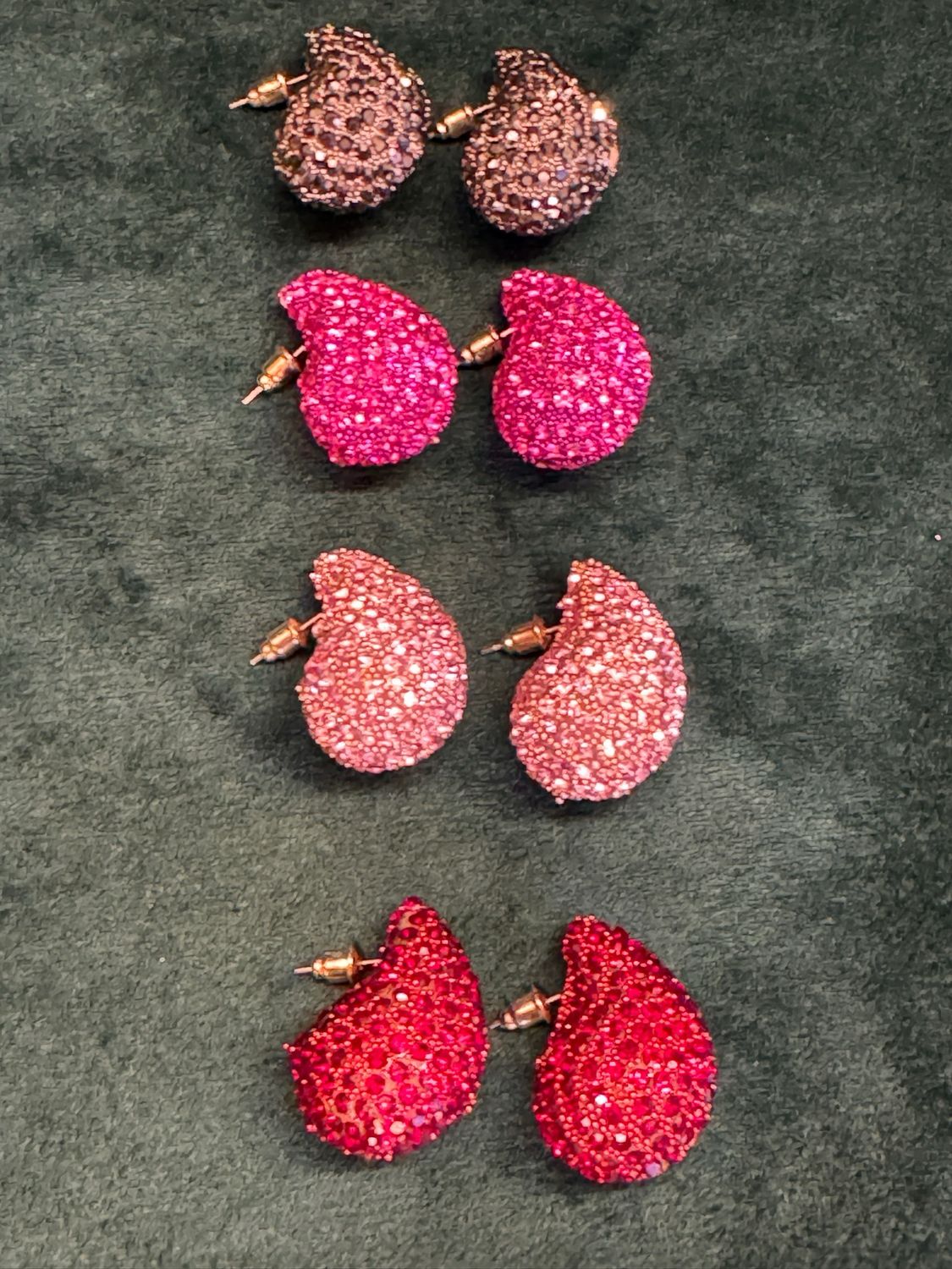 Pendientes gota Brillos