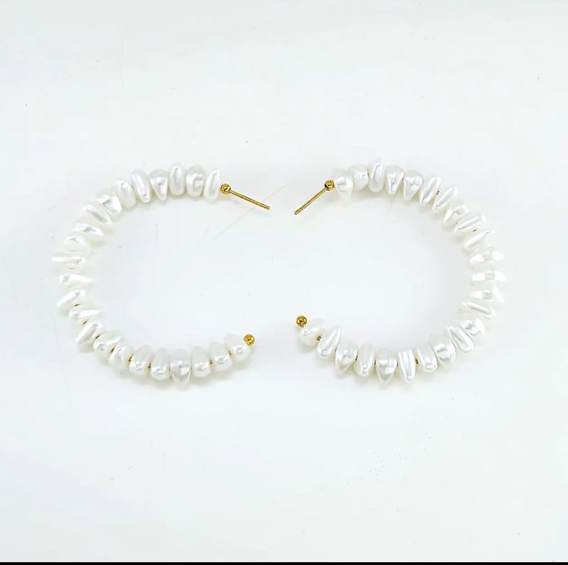 Aros perlas
