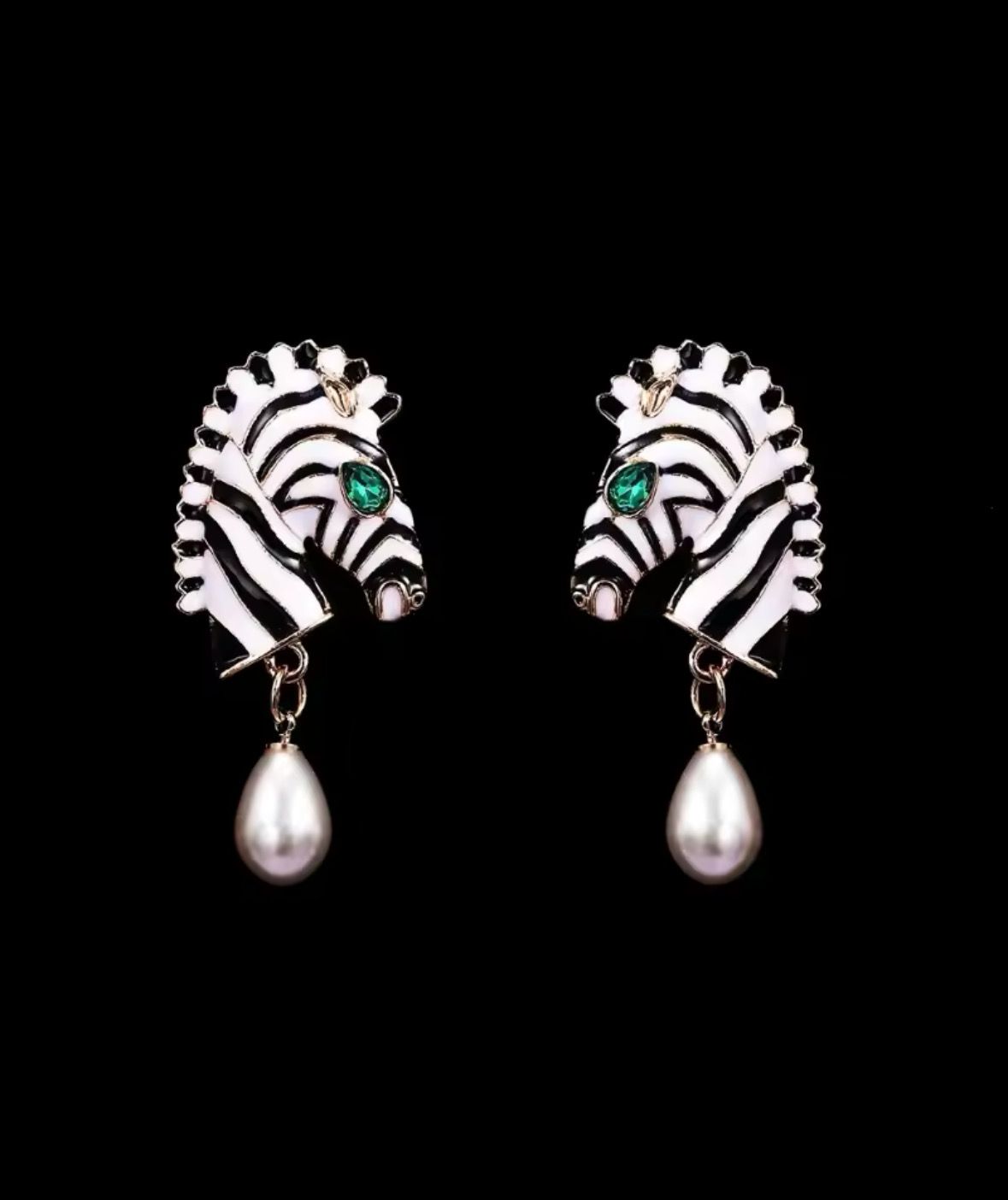 Pendientes cebra