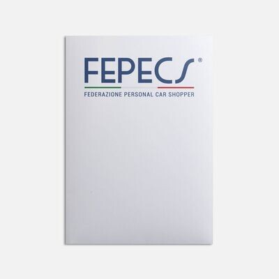 Cartellina porta documenti FEPECS