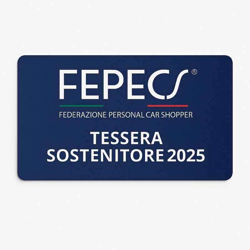 Tessera Sostenitore FEPECS 2025 - Privati