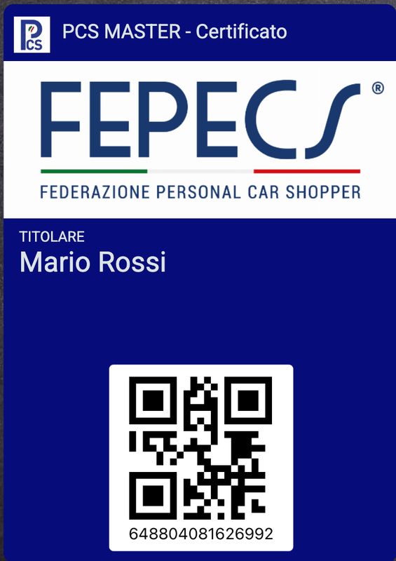 Tessera Annuale FEPECS