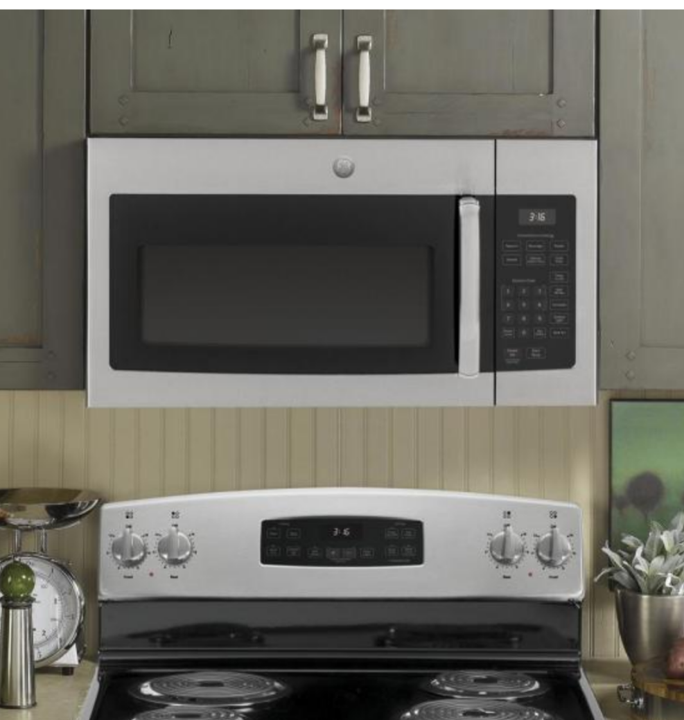 GE over the range microwave