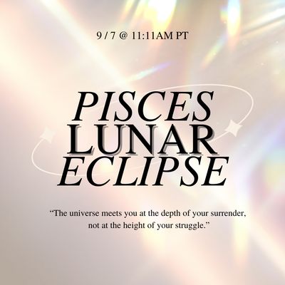 Pisces Total Lunar Eclipse 🌙  Healing Experience