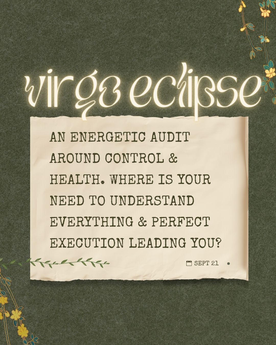 Virgo Eclipse 🌙  Healing Experience