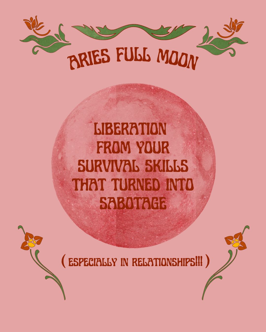 Aries Full Moon 🌙  Healing Experience 🔥 Liberation From Sabotage