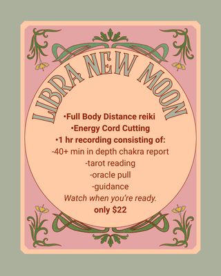 Libra New Moon 🌙  Healing Experience 🔥 Liberation From Sabotage