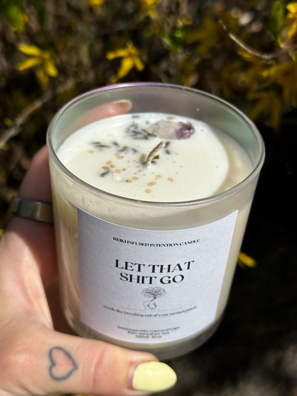 Reiki x Crystal Healing Candles