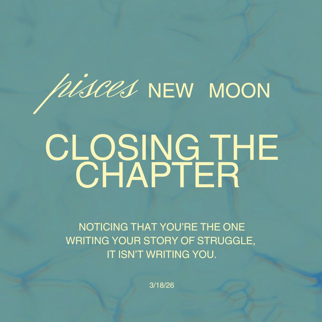 Cyclework - Pisces New Moon🌙   DROP IN