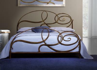 Letto Cosatto Capriccio forgiato a mano per materasso cm 160 x 190