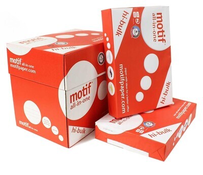 MOTIF All-In-One Red 75gsm Multifunction Paper (500 Sheets)