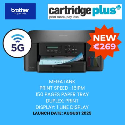 BROTHER DCP-T580DW 3-IN-1  INK TANK PRINTER