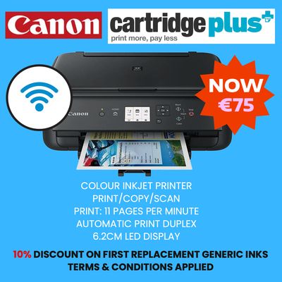 CANON PIXMA TS5150 3 IN 1 PRINTER CANON PIXMA TS5150 3 IN 1 PRINTER