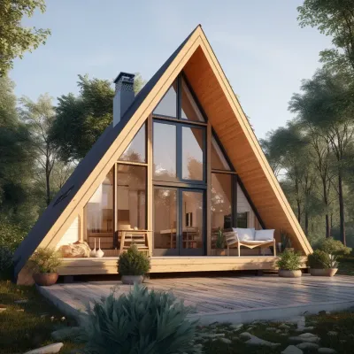 A-Frame Modular Homes – 30 m² &amp; 60 m² Models Coming Soon