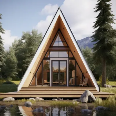 A-Frame Modular Homes – 30 m² &amp; 60 m² Models Coming Soon