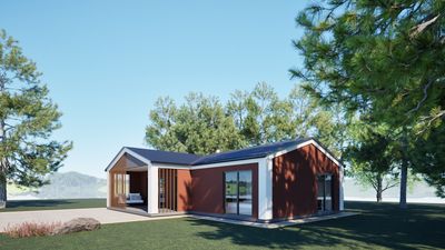 Explore Our 100m² Modular House with 2 Bedrooms