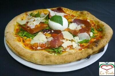 Rosa Familienpizza