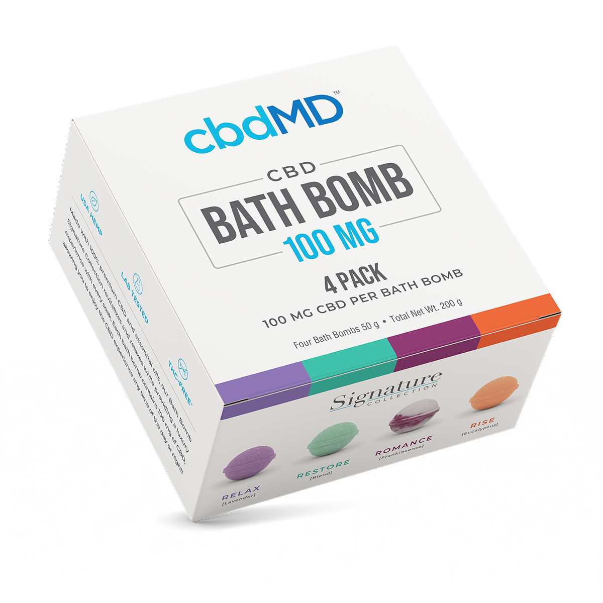 cbdMD | Bath Bomb 4-Pack
