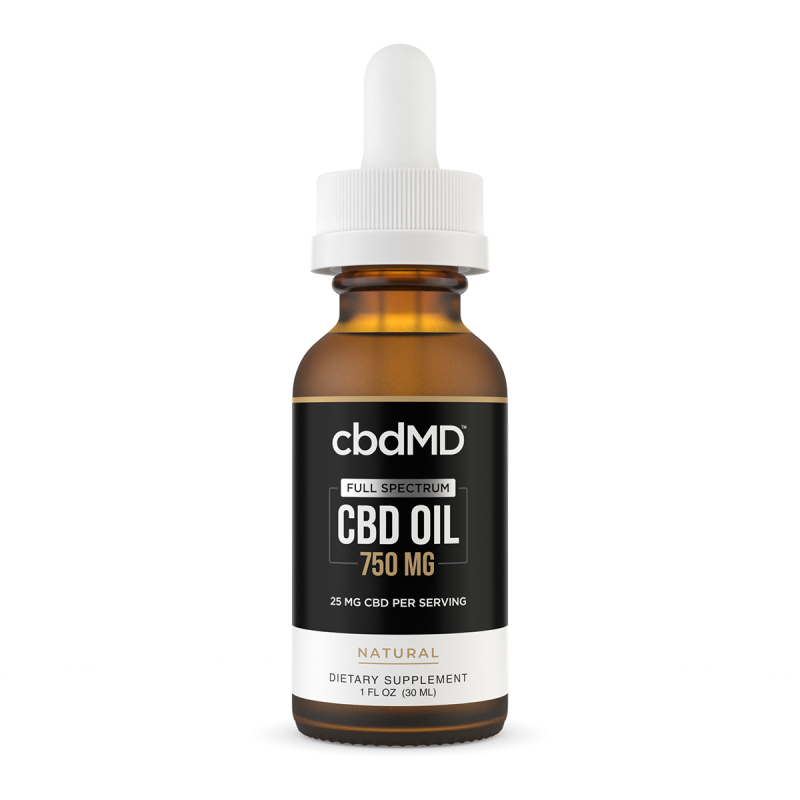 cbdMD | Full Spectrum CBD Oil Tincture 750mg 30ml