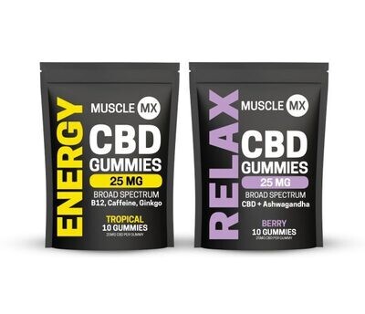 Muscle MX | Travel Pack Energy - Relax Bundle