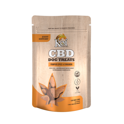 Koi | CBD Dog Treats - Joint Support  - Pumpkin Spice & Cinnamon