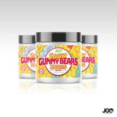 JGO | Sour Gummy Bears 1500mg