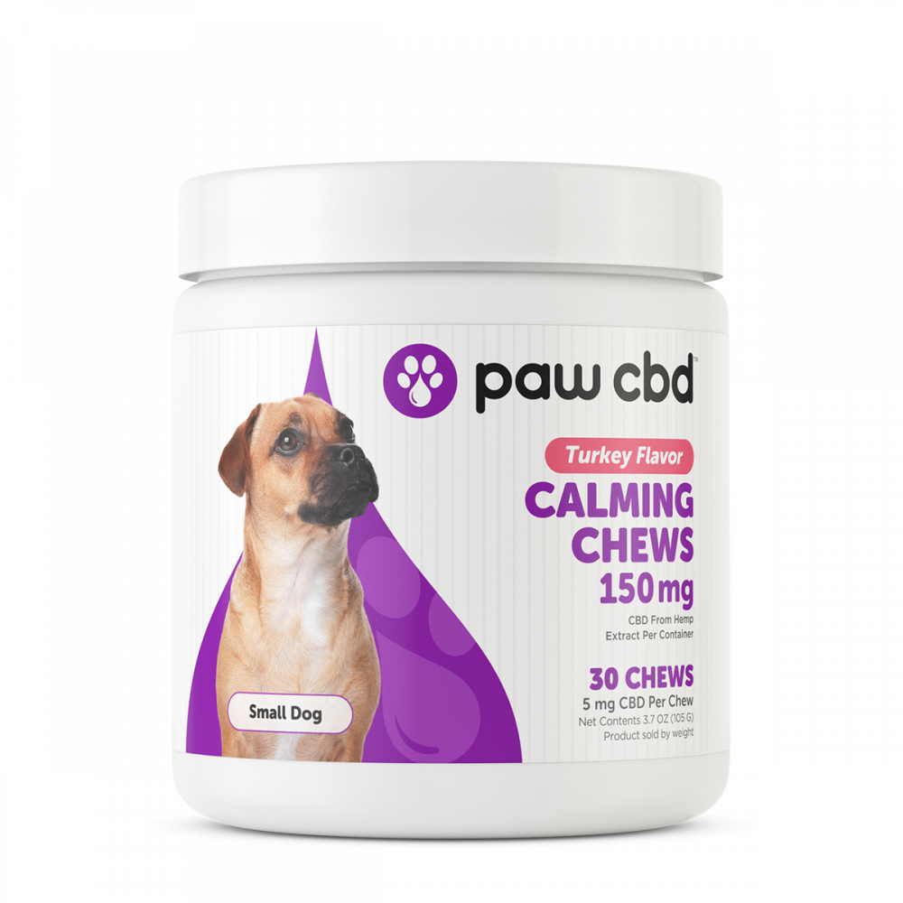 cbdMD | Paw CBD Calming Chews - Turkey Flavor 150mg 30 count