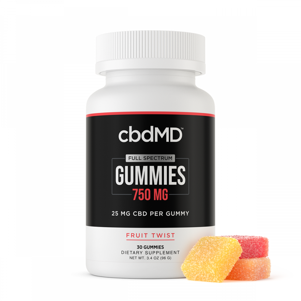 cbdMD | Full Spectrum CBD Gummies 750mg 30 count