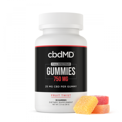 cbdMD | Full Spectrum CBD Gummies 750mg 30 count