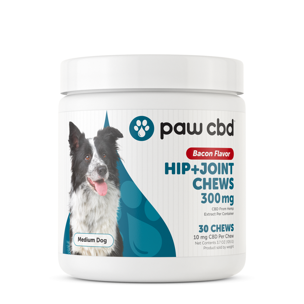 cbdMD | Paw CBD Hip & Joint Chews - Bacon 300mg 30 count