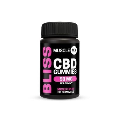 Muscle MX | Bliss Gummies 30 count 50mg CBD