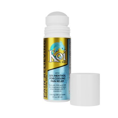 Koi | Pain Relieving Gel Roll-On 1500mg 3oz