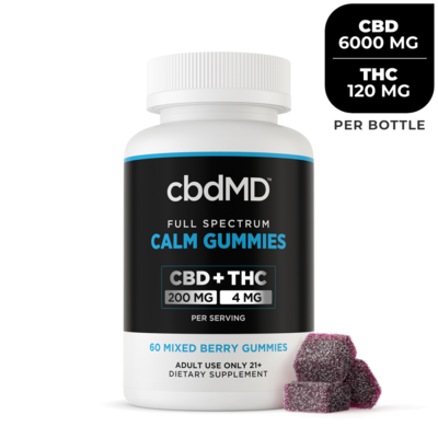 cbdMD | Full Spectrum Calm Gummies 6000mg