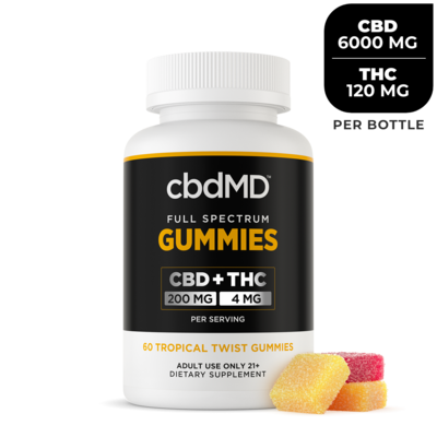 cbdMD | Full Spectrum CBD Gummies 6000mg